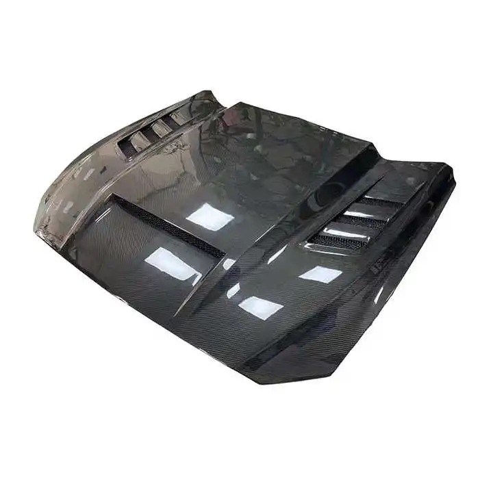 For  Mustang 2015-2017 Carbon Fiber Front Engine Hood Ventilation Port